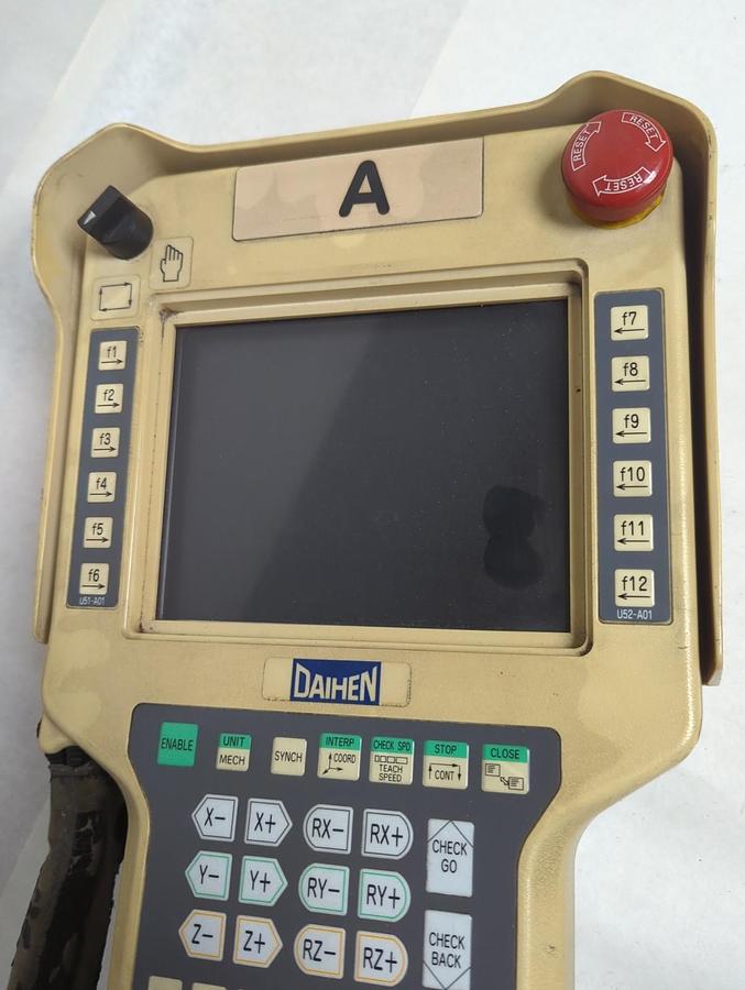 Used DAIHEN,AXTP-SON-EC08,TEACH PENDANT WITH 25 FT CORD/CABLE PRE-OWNED