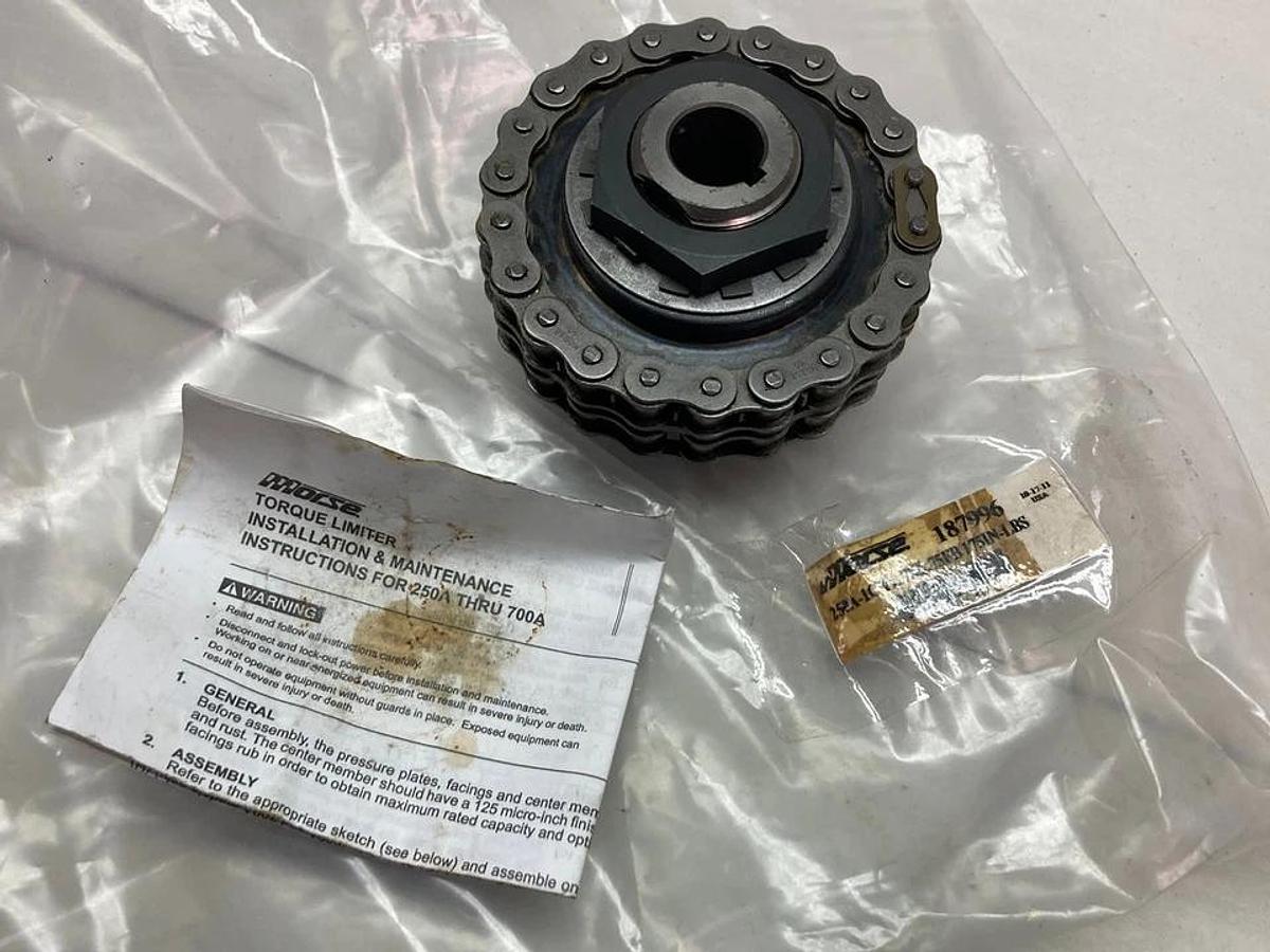 Used Morse,187996 250A-1C,Torque Limitor TL.75&75FB 175IN-LBS