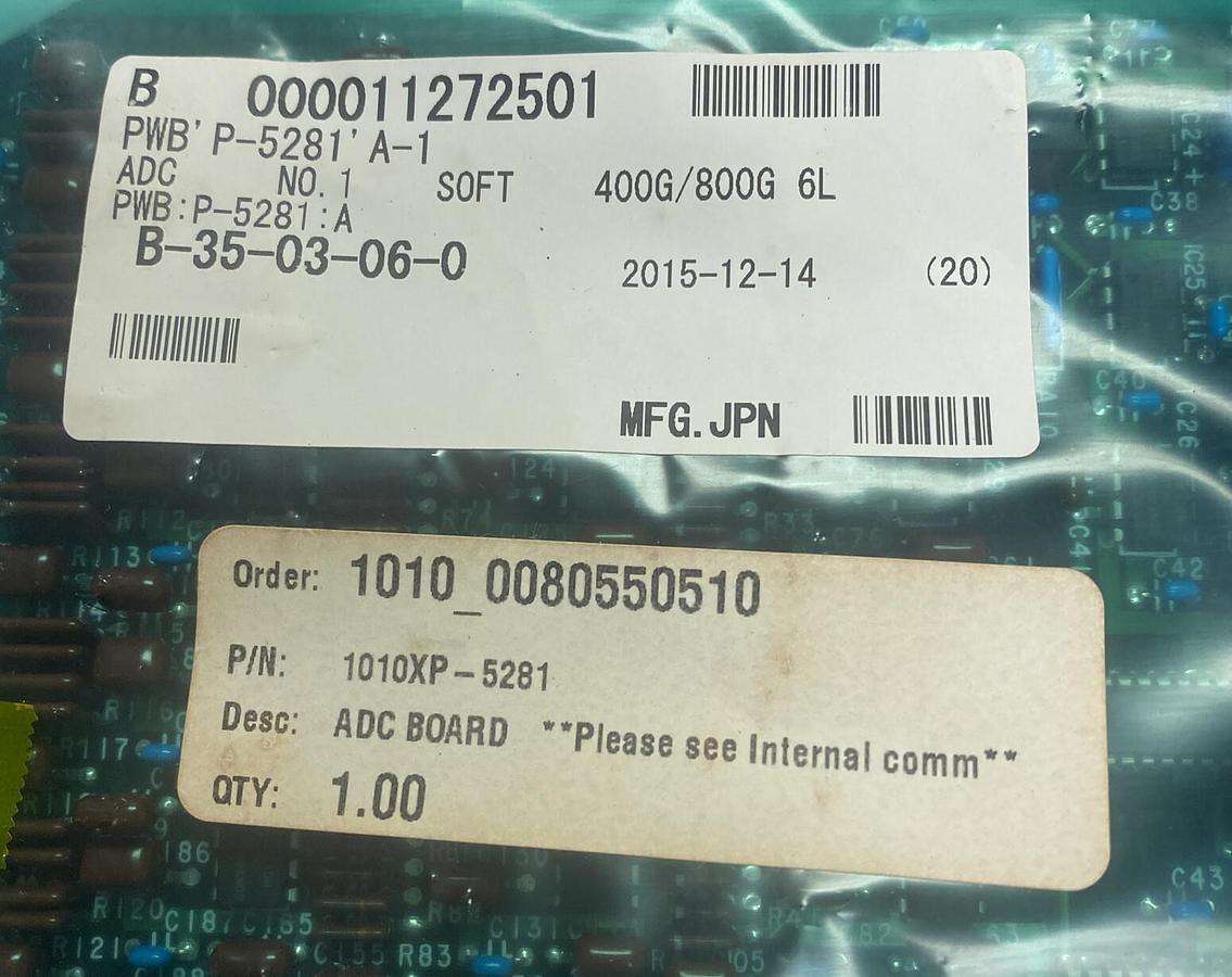 Used ISHIDA,P-5281A,CIRCUIT BOARD NEW