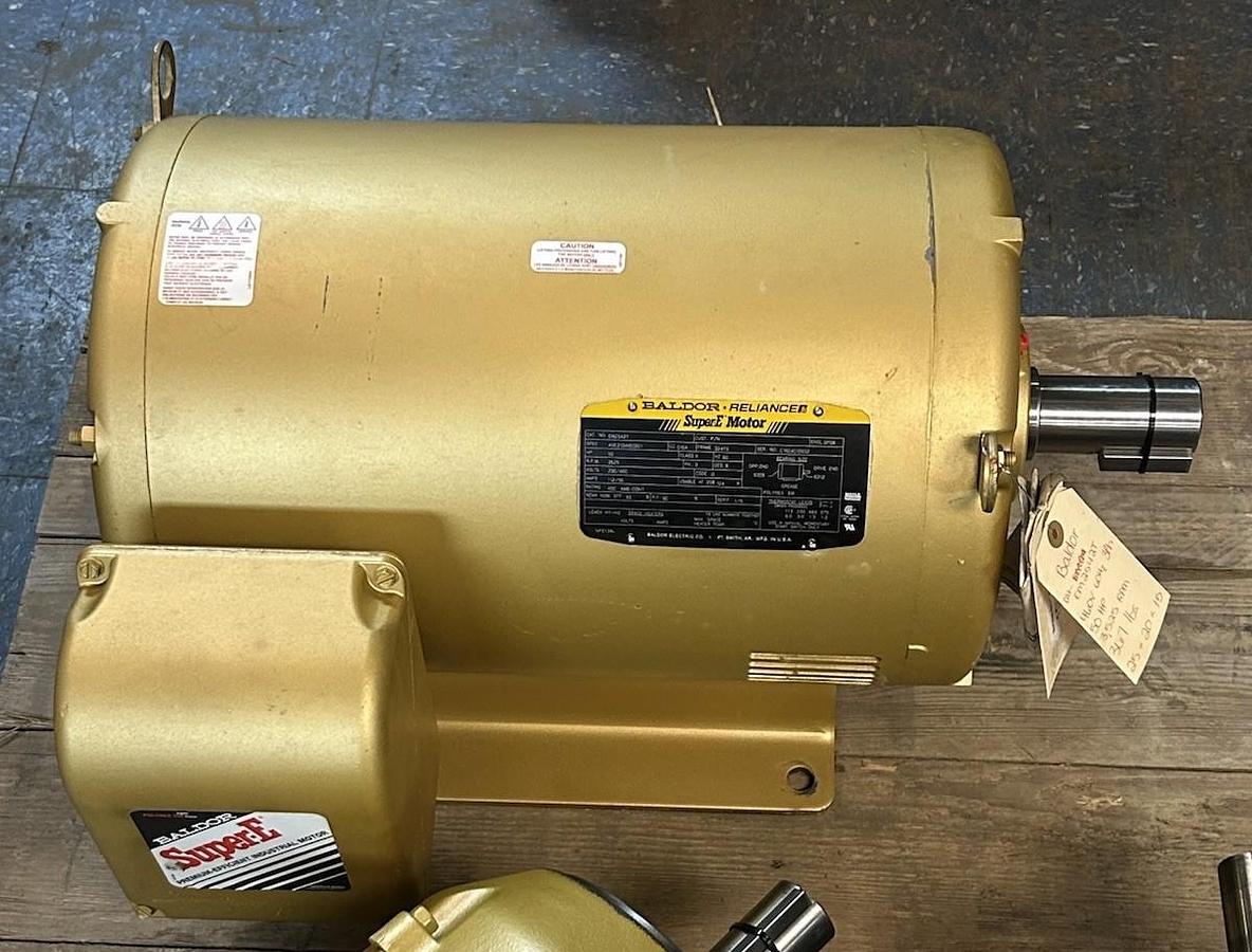 Used BALDOR,EM2542T,SUPER-E MOTOR 50HP 3524RPM 460V 3PH 324TS FRAME