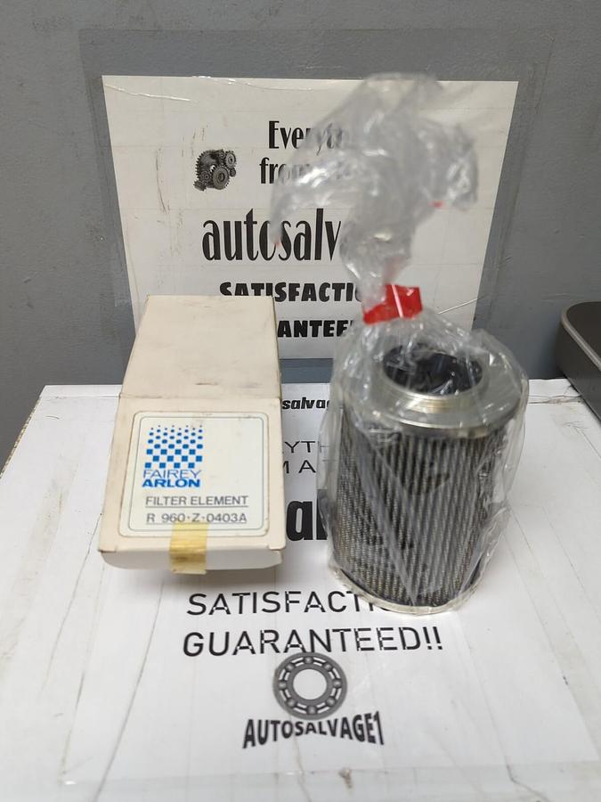 FAIREY ARLON,R 960-Z-0403,SPIN-ON HYDRAULIC FILTER ELEMENT NOS