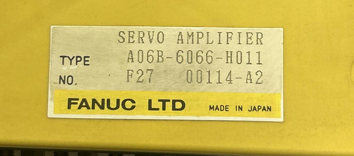 Used FANUC,A06B-6066-H011,AC SERVO AMPLIFIER