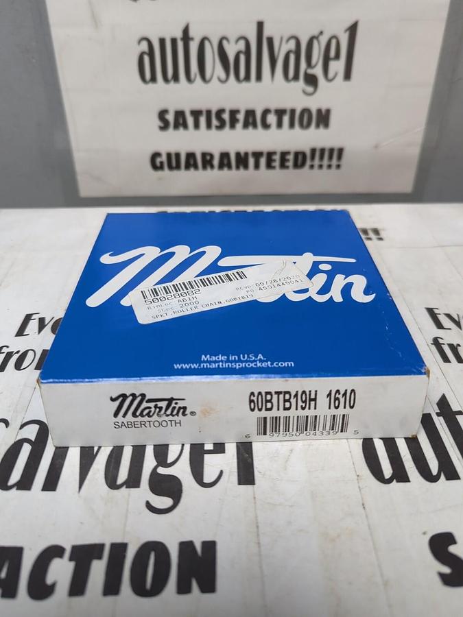 MARTIN,60TBT19H 1610,SABERTOOTH SPROCKET 19 TEETH NEW