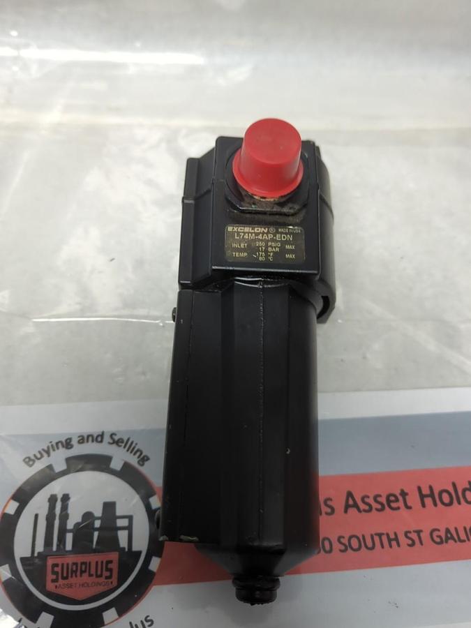 Used NORGREN,L74M-4AP-EDN,EXCELON LUBRICATOR 17 BAR 250PSIG PRE-OWNED