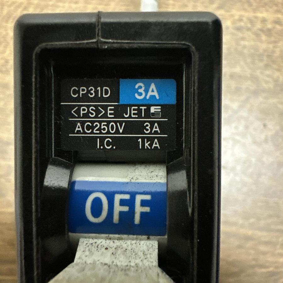 Used Fuji,CP31D,10A Circuit Breaker