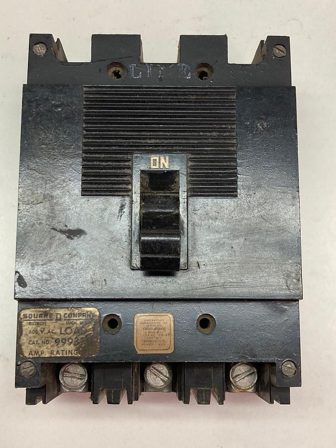 Used Square D,CK-67,Circuit Breaker 15A