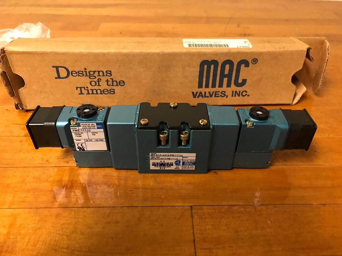 MAC,MV-A1C-A312-PM-111JJ,Solenoid Valve