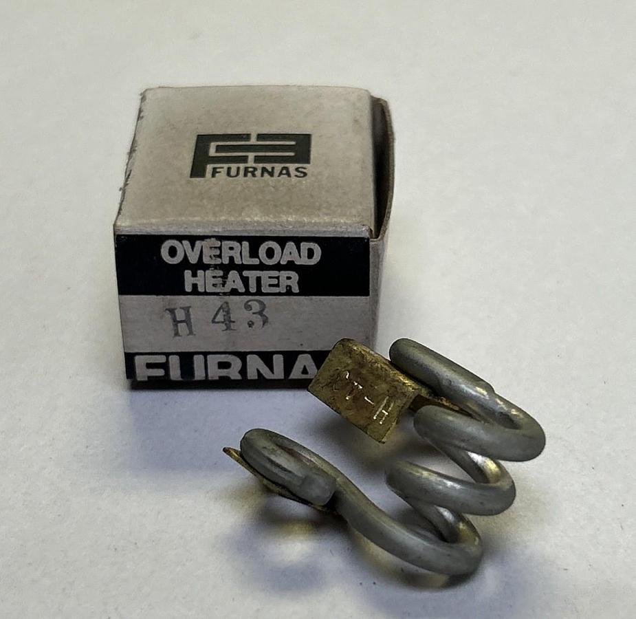 FURNAS,H43,OVERLOAD HEATER NOS