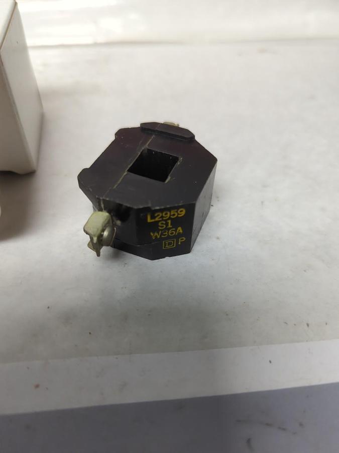 Used SQUARE D,L2959,COIL SI W36A 220V 50CY 240V 60CY PRE-OWNED