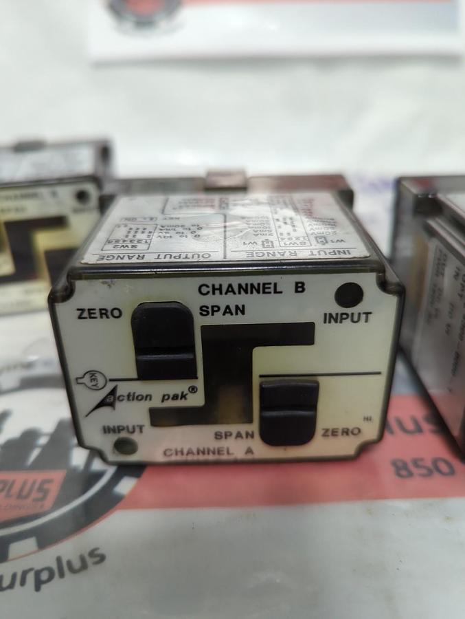 Used ACTION PAK,4390-001,RELAY LOT OF 4 PRE-OWNED