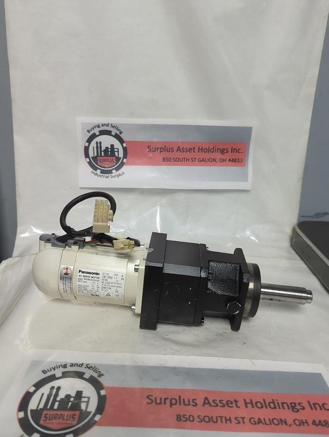 Used PANASONIC,MSM042AXAE,AC SERVO MOTOR PRE-OWNED