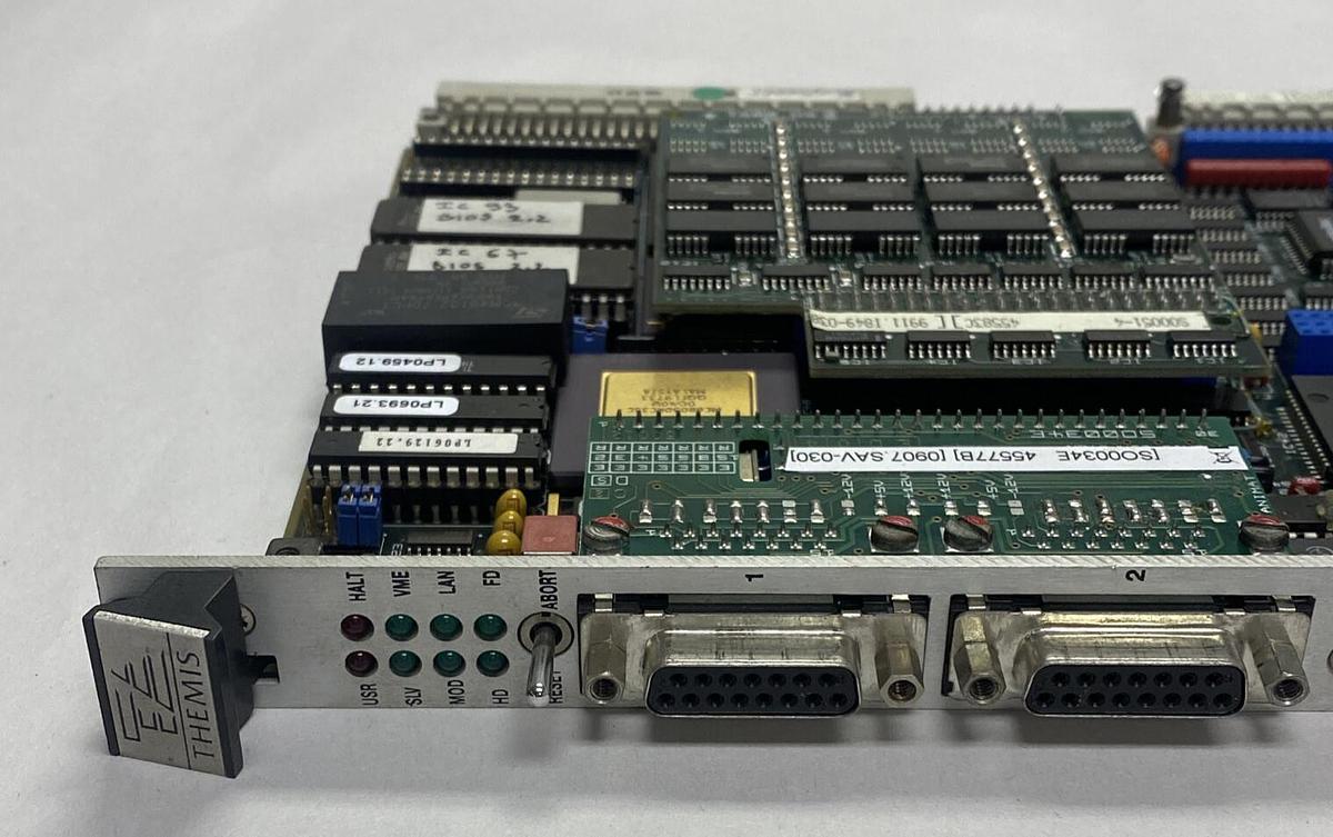 Used THEMIS,TSVME-133,SINGLE CIRCUIT BOARD COMPUTER MODULE