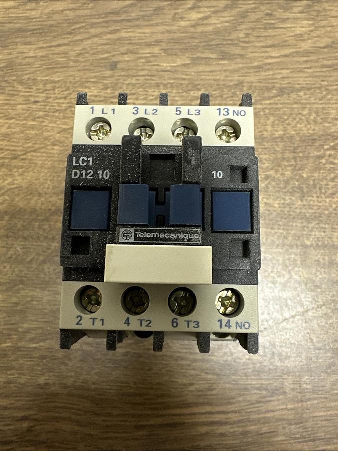 Telemechanique,LC1D1210G6,Contactor 120V