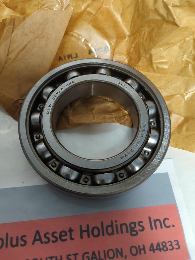DELCO NEW DEPARTURE,3214,DEEP GROOVE BALL BEARING NOS