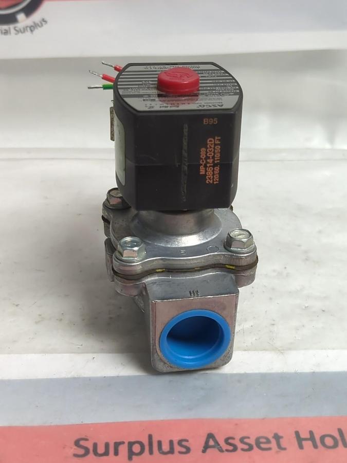 ASCO,EF8215G30,SOLENOID VALVE 50PSI 10.1WATTS 3/4 INCH PIPE NOS