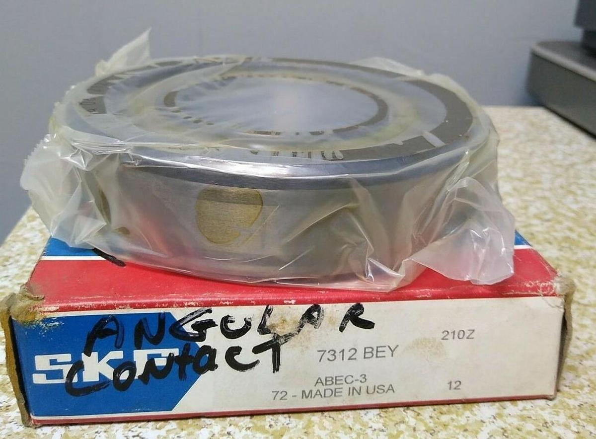Used SKF,7312-BEY,Angular Contact Bearing NOS