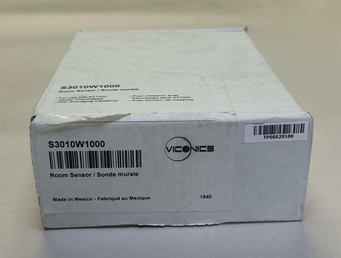 VICONICS,S3010W1000,ROOM TEMPERATURE SENSOR NOS