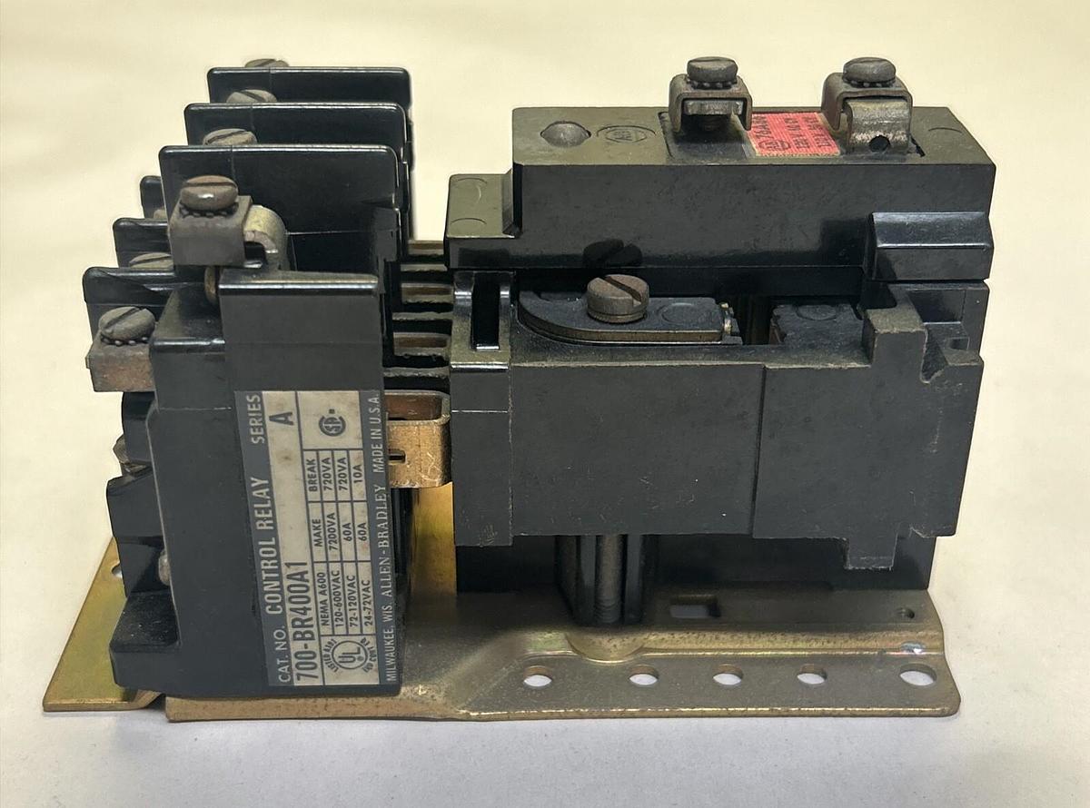 Used ALLEN BRADLEY,700-BR400A1,CONTROL RELAY