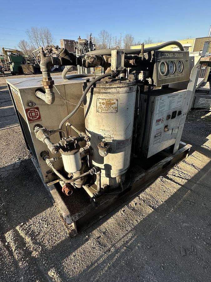 Used Gardner Denver 50 HP Rotary Screw Air Compressor
