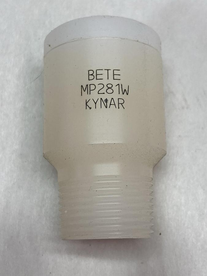 Kynar Bete,MP281W,3/4 Inch Spray Nozzle 120 DEG