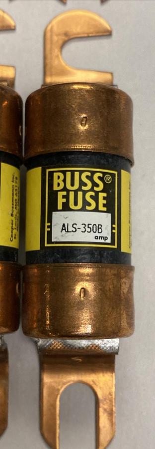 COOPER BUSSMANN,ALS-350B,ONE TIME FUSE LOT OF 10 NEW NO BOX