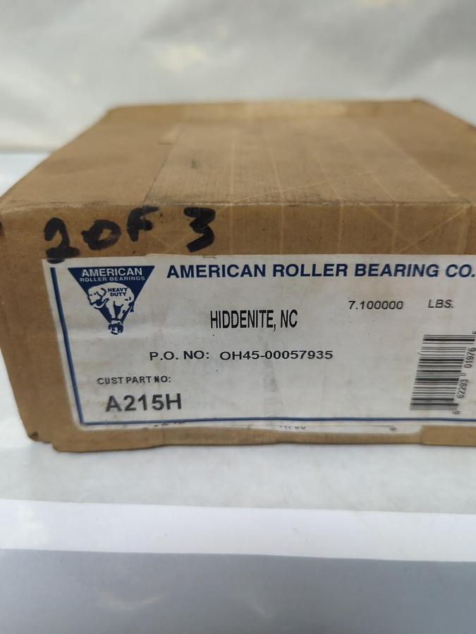 AMERICAN ROLLER BEARING,A215H,CYLINDRICAL ROLLER BEARING NOS