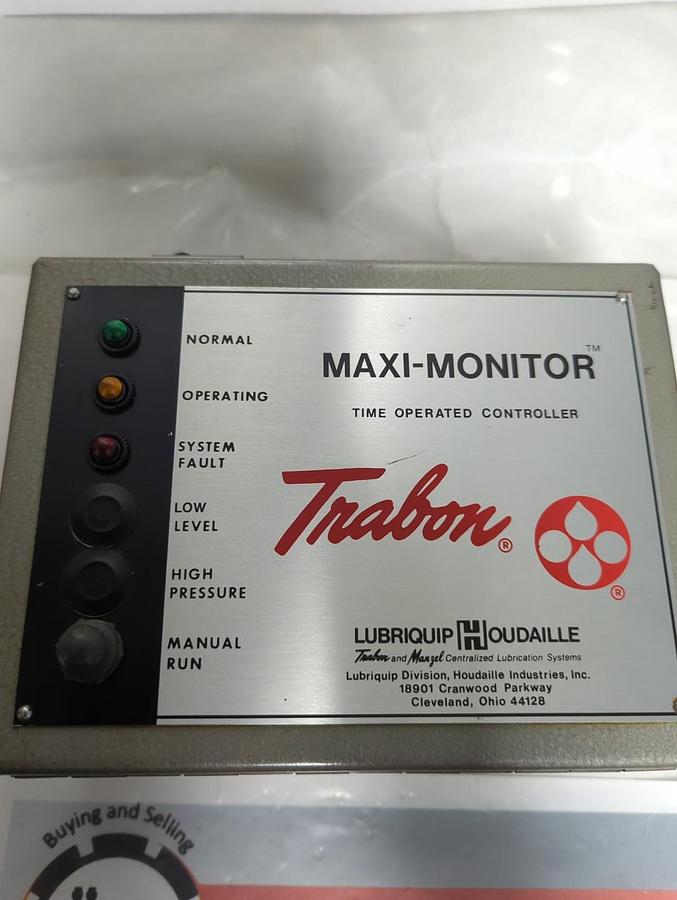 Used TRABON,WDX-1-1-1-1-1-1-1,MAXI-MONITOR TIME OPERATOR CONTROLLER PRE-OWNED