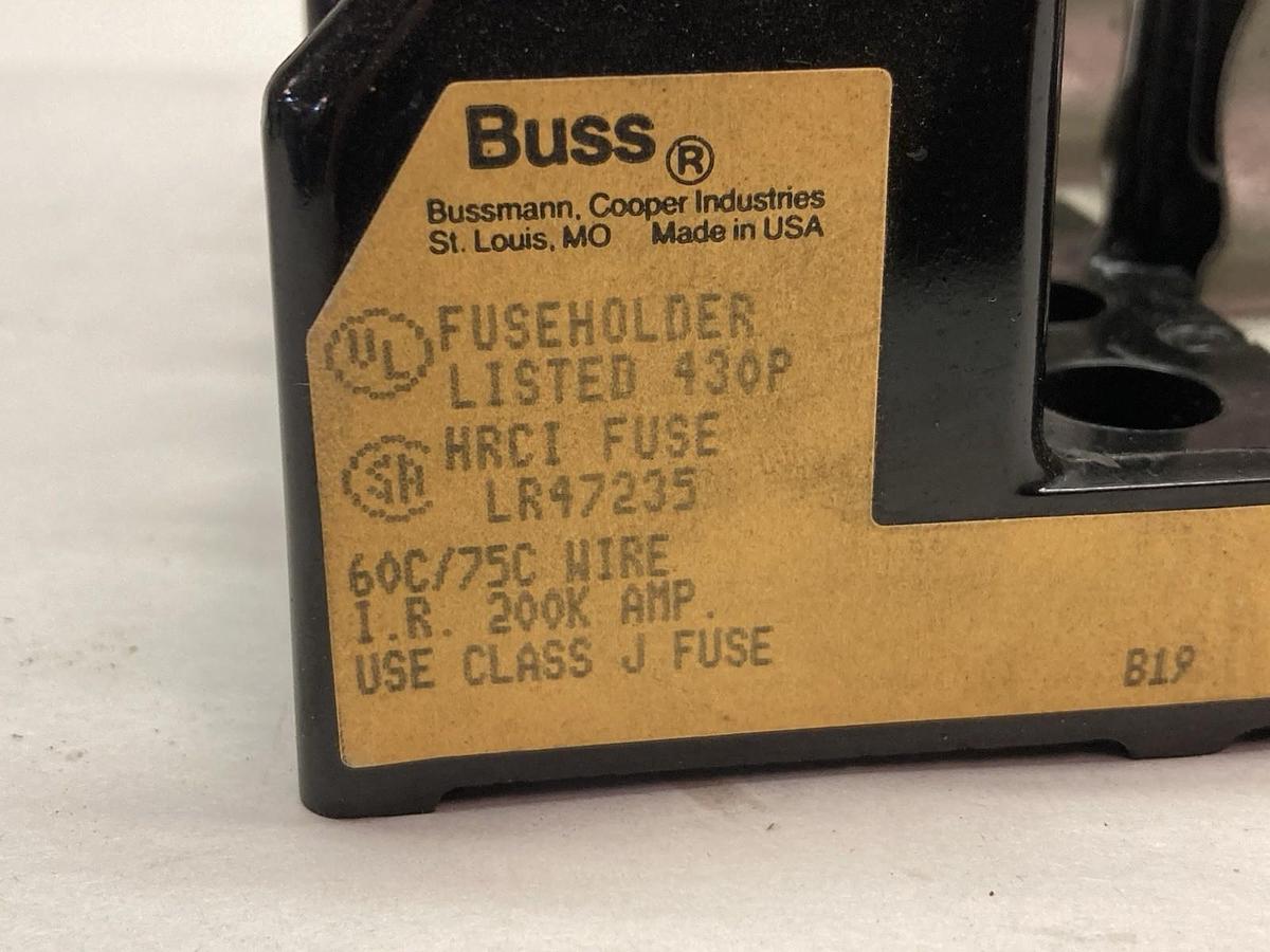 Buss,J60030-3CR,30A Fuse Holder 600V