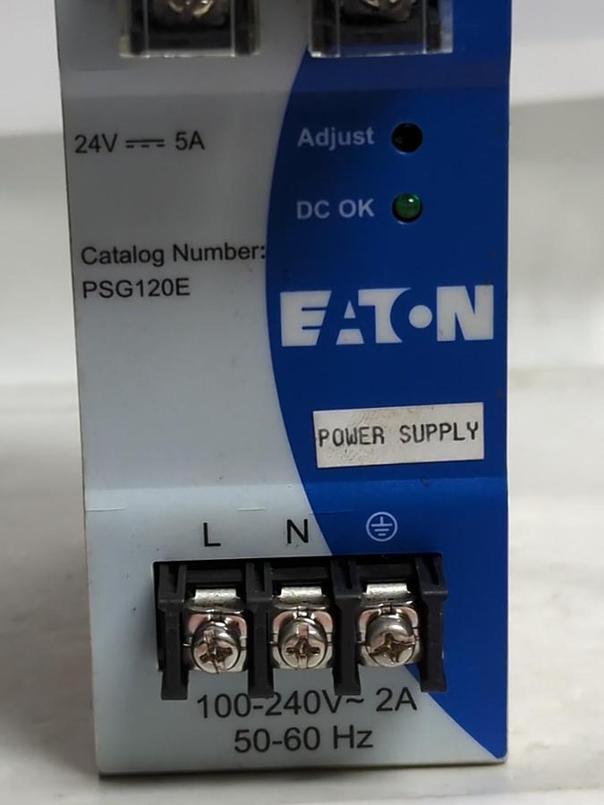 Used EATON,PSG102E,POWER SUPPLY 100-240V 2A 50/60HZ PRE-OWNED