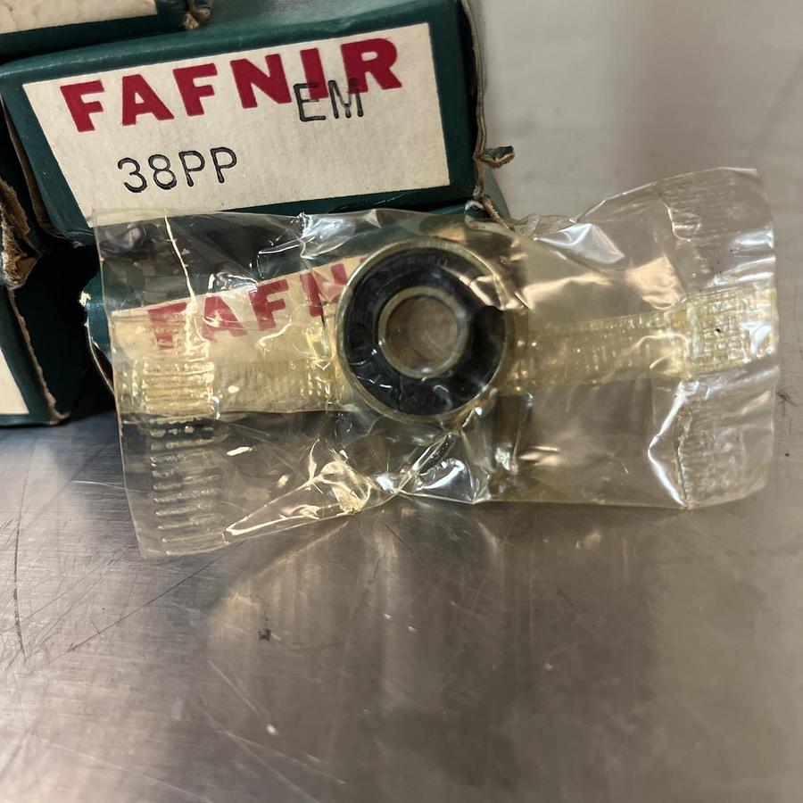 FAFNIR,38PP,DEEP GROOVE RADIAL BALL BEARING LOT OF 5