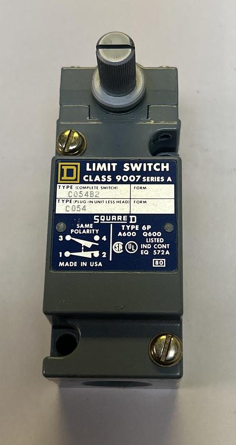 SQUARE D,9007C054B2,LIMIT SWITCH NOS