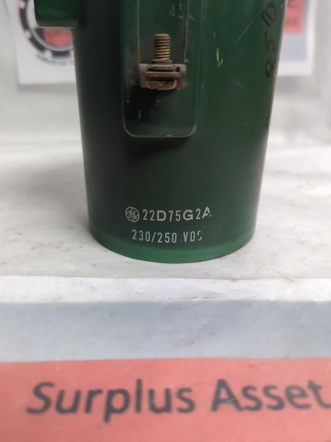 Used GE,22D75G2A,COIL 230/250VDC PRE-OWNED