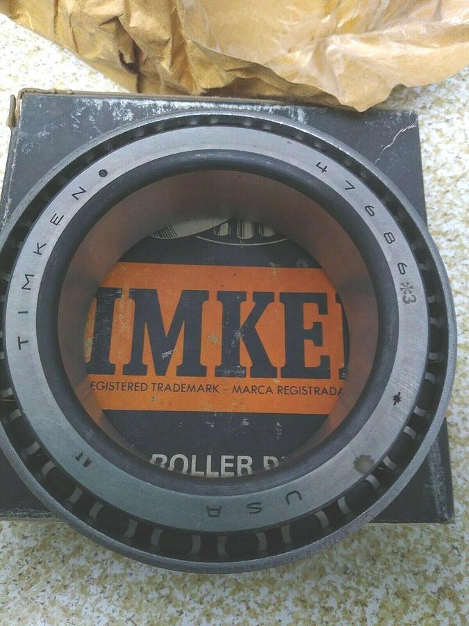 Used Timken,47686-30000,PRECISION Roller Bearing Cone NOS