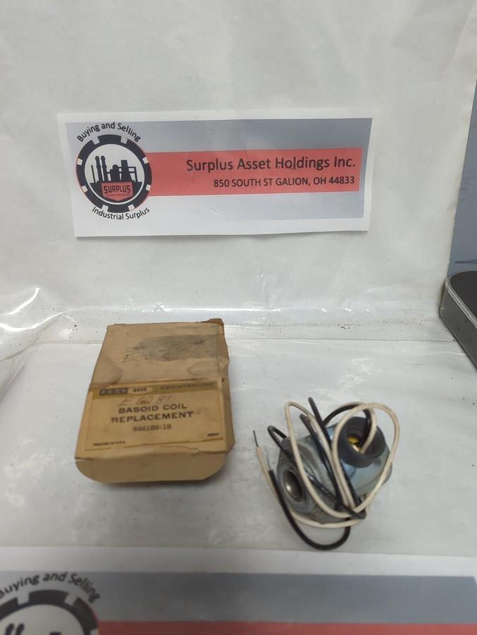 BASO,R46189-1B,BASOID COIL REPLACEMENT 230V 50/60HZ .058A 8.5W G-LP 1/2PSI NOS