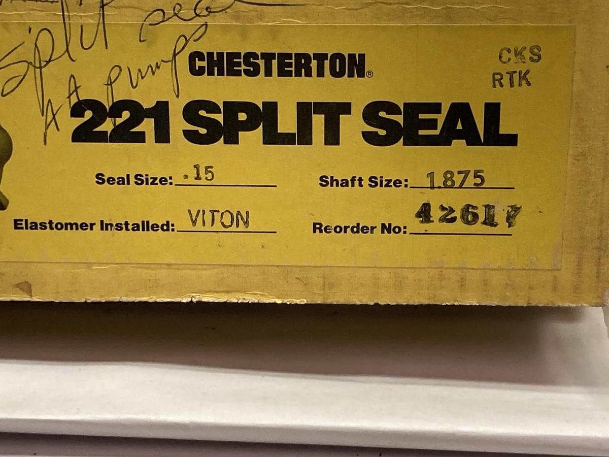 Chesterton,221,Split Seal Shaft Size 1.875 Inch Seal Size 0.15