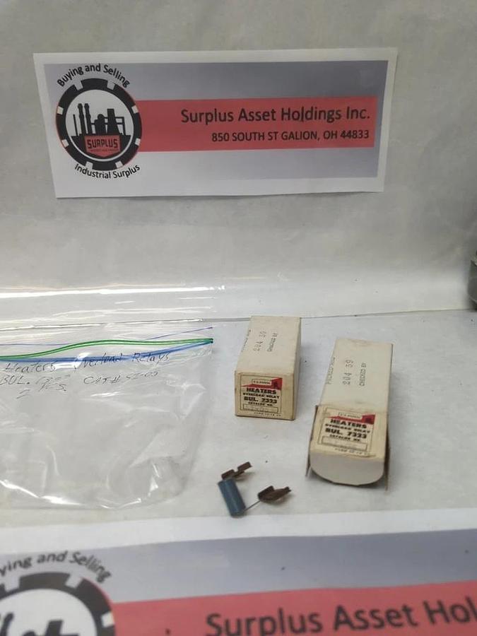 JOSLYN CLARK,S1.05,OVERLOAD HEATER ELEMENT LOT OF 2 NOS