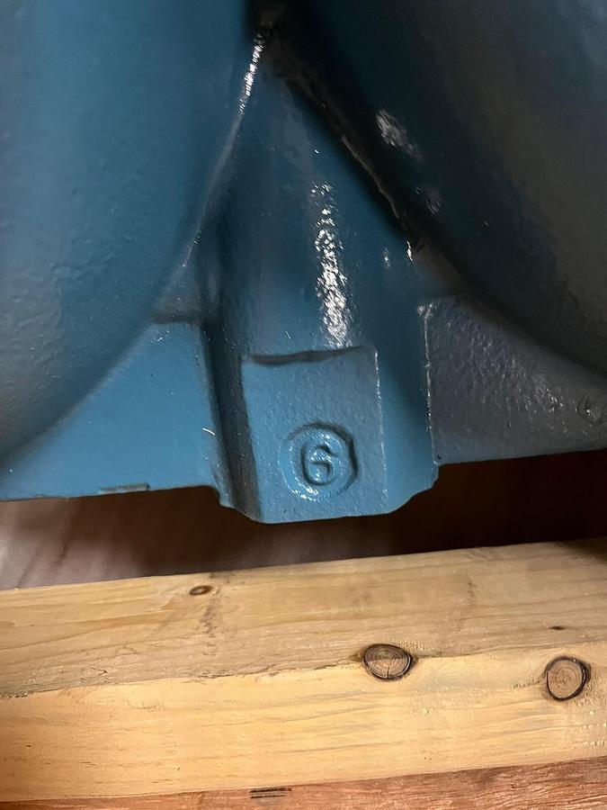 Used ITT Powell,3031FC8GGXX,Globe Valve 16 Class 300 6" Pipe Size 3031 Trim 8