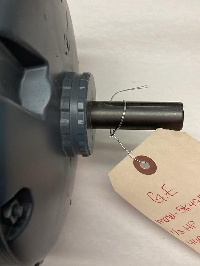 Used General Electric,5K42FG2566,3-Phase A-C Motor 1/3Hp 230/460V 1725RPM 56 Frame