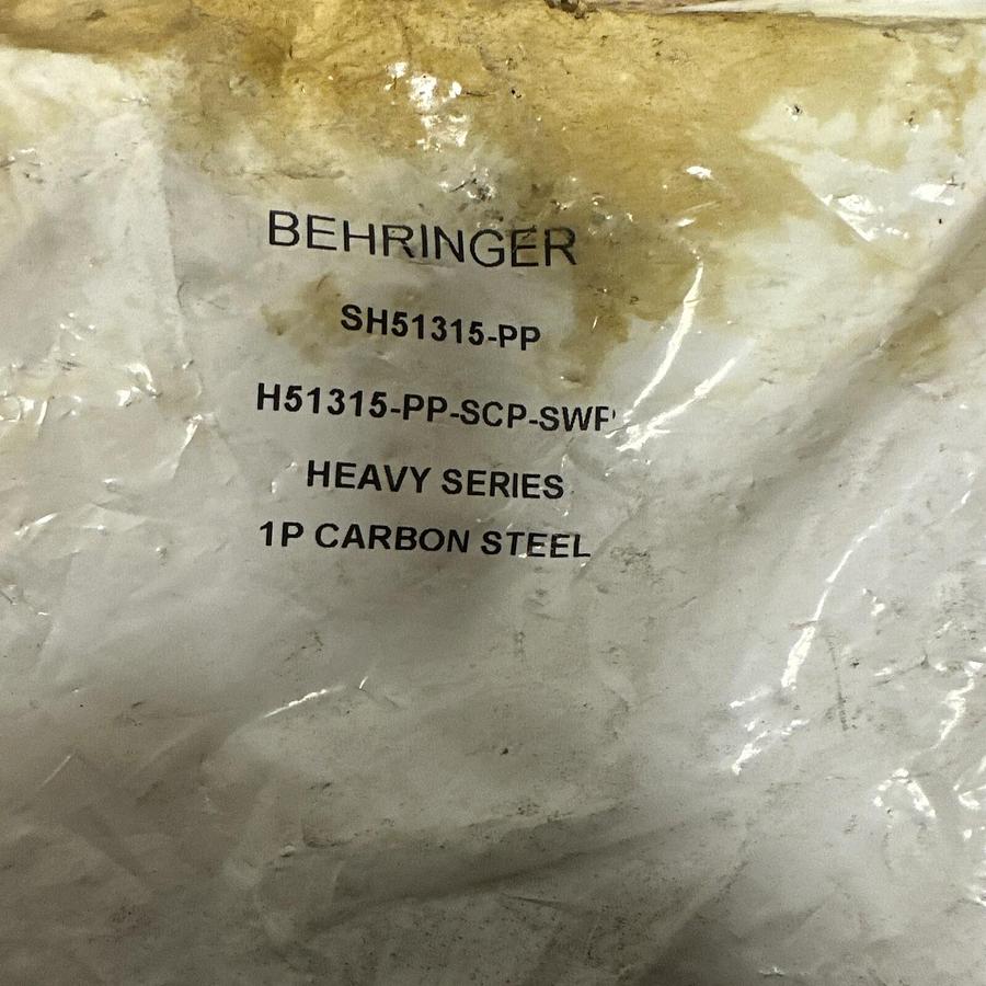Behringer,H51315-PP-SCP-SWF,1P Carbon Steel