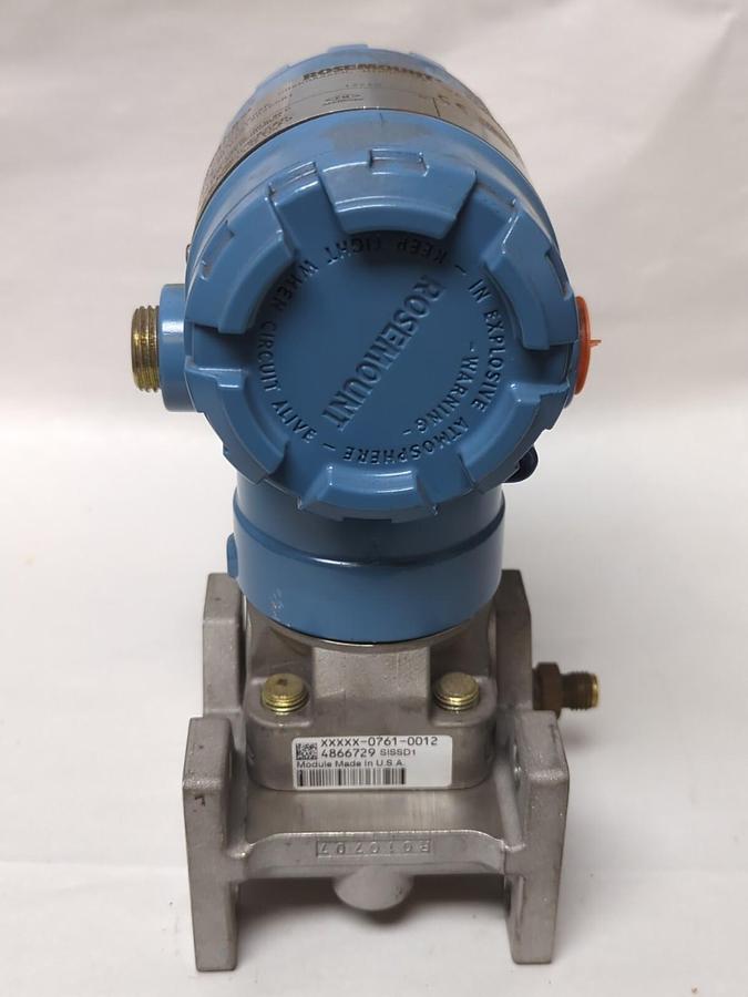 ROSEMOUNT,2051D1A02A1AH2E5B1,PRESSURE TRANSMITTER 10.5-42.4 VDC NOS