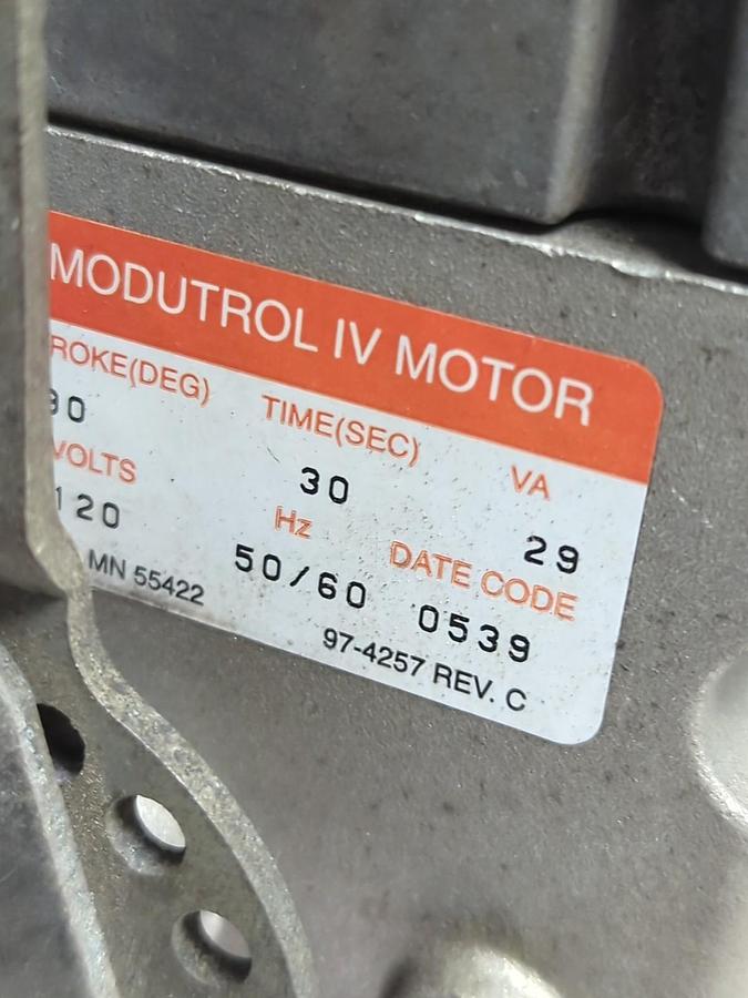 Used HONEYWELL,M7284A1004,MODUTROL IV MOTOR 120V 50/60HZ PRE-OWNED