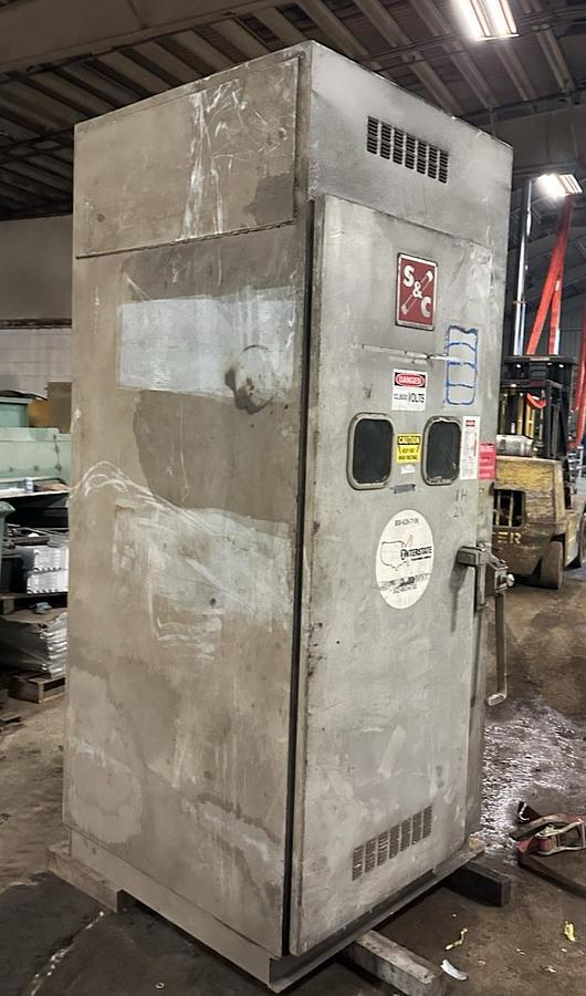 Used S&C Switchgear,CD-66462,13.8-14.5KV High Voltage Cabinet (w/o fuses)