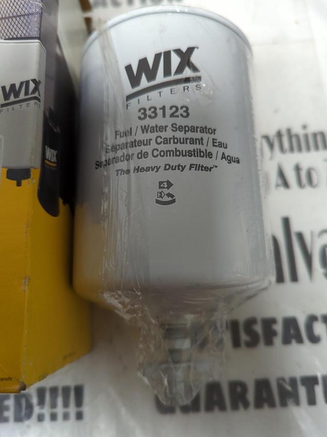 Used WIX,33123,FUEL WATER SEPERATOR FILTER NEW