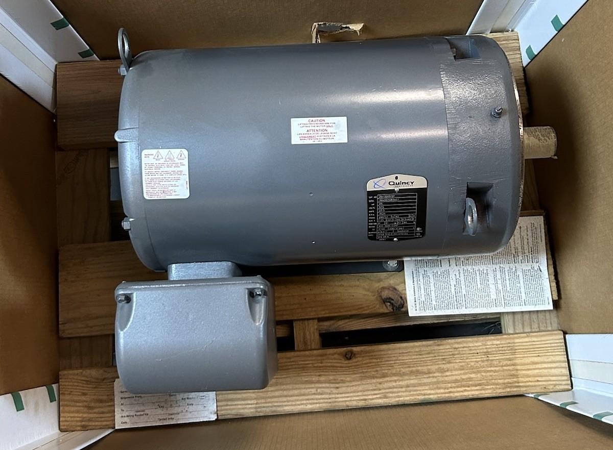 BALDOR QUINCY COMPRESSOR,2013000101,MOTOR 25HP 575V 3525RPM 3PH 286TC FRAME