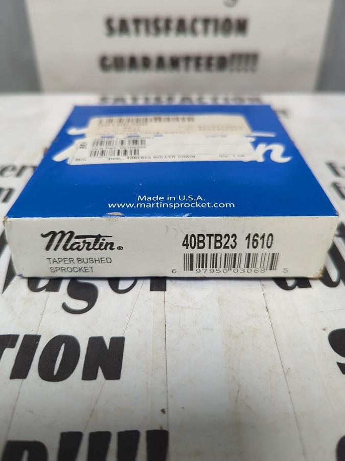 MARTIN,40BTB23 1610,TAPER BUSHED SPROCKET 23 TEETH NEW