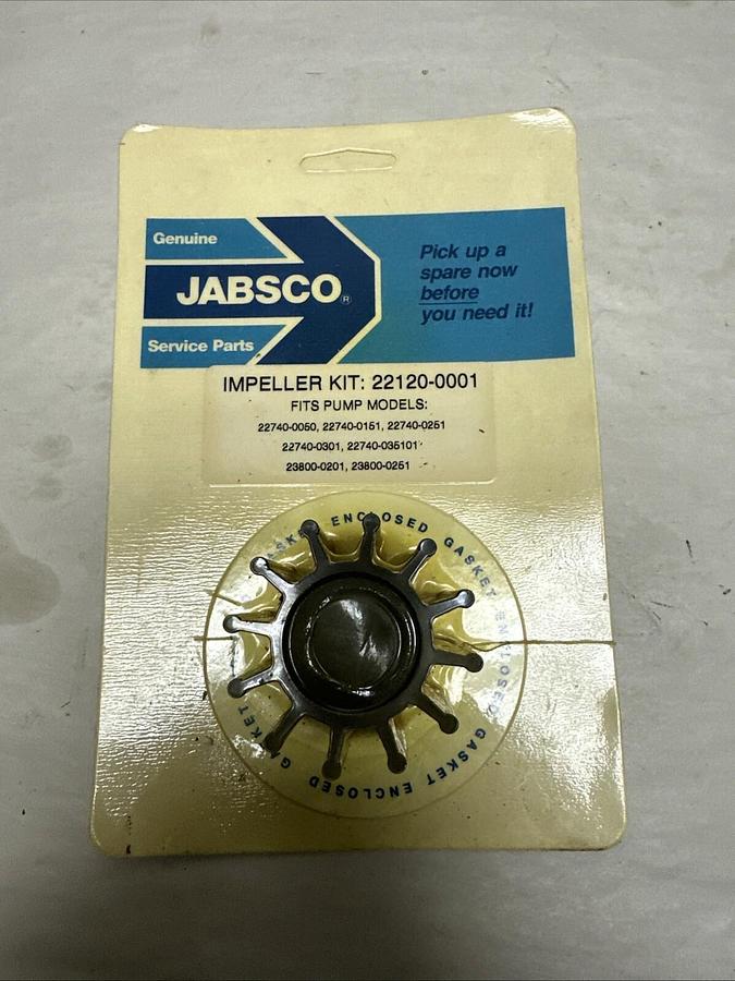 Used Jabsco,22120-0001,Impeller Kit