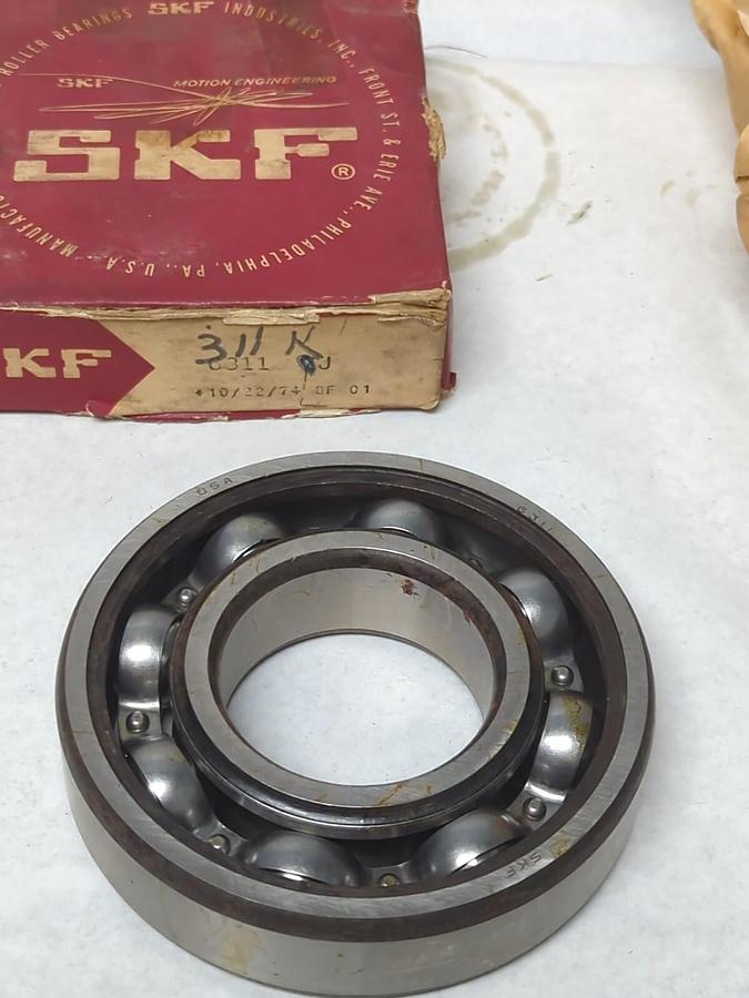 SKF,6311,DEEP GROOVE BALL BEARING NOS