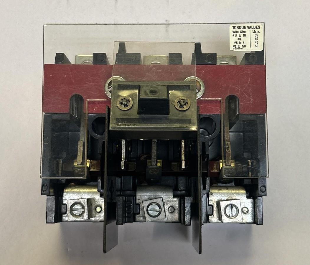 Used WESTINGHOUSE,DS26U,DISCONNECT SWITCH