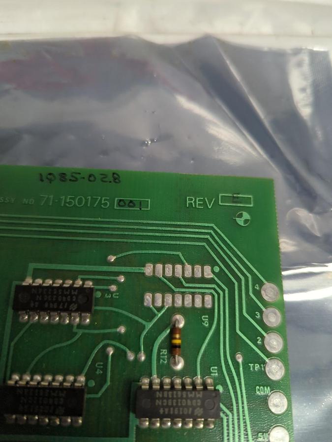 Used STEPPING LOGIC,71-150175-001,CIRCUIT BOARD REV E PRE-OWNED