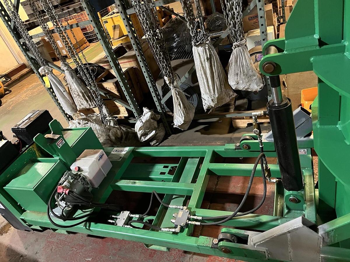 Used VALLEY CRAFT,EPT-2547-30,ELECTRIC DRIVE HYDRAULIC LIFT TILT DRUM TRUCK CADDY